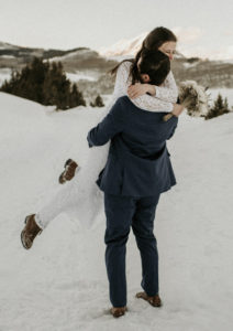 Sarah Hall Photography_ Montrose Colorado Wedding Photographer_ Crested Butte Wedding Photographer_ Crested Butte Elopement Photographer_ Winter Elopement_ Colorado Elopement_Snowy Elopement
