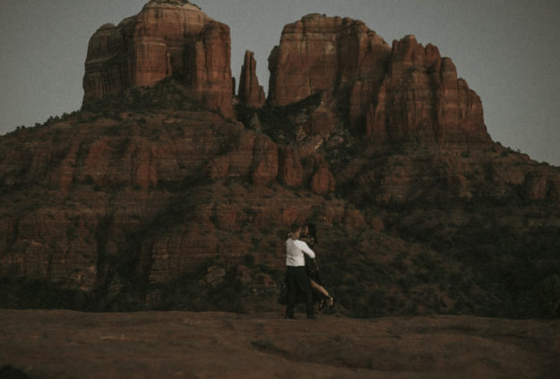 Sarah Hall Photography, Couples Photo's, Colorado Photographer, Sedona Arizona Engagement Photographer, Travel Photographer, Phoenix Arizona Photographer, Adventure Photographer, Cathedral Rock Sedona Arizona, Sedona Photoshoot, Engagement, what to wear for couples pictures, dreamy black star dress dessert photoshoot, red rock, true love, creative couples pictures, candid photos, Grand Junction Photographer, Destination Photographer 