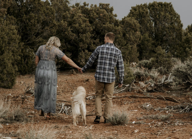 Montrose Colorado Maternity Sunset Photoshoot