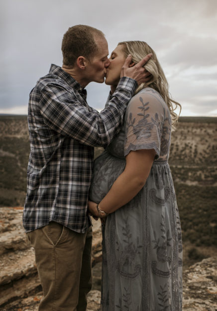 Sarah Hall Photography, Maternity Photos, Colorado Photographer, Montrose Colorado Portrait Photographer, Western Colorado, Colorado Desert, expecting a baby, maternity with a dog