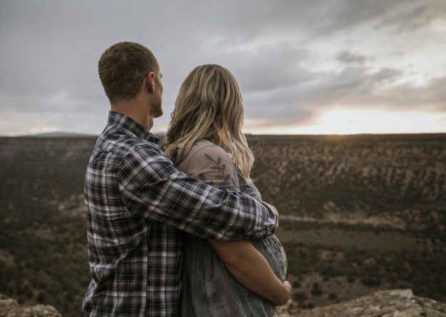 Sarah Hall Photography, Maternity Photos, Colorado Photographer, Montrose Colorado Portrait Photographer, Western Colorado, Colorado Desert, expecting a baby, maternity with a dog