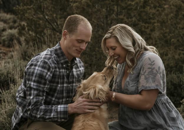 Sarah Hall Photography, Maternity Photos, Colorado Photographer, Montrose Colorado Portrait Photographer, Western Colorado, Colorado Desert, expecting a baby, maternity with a dog