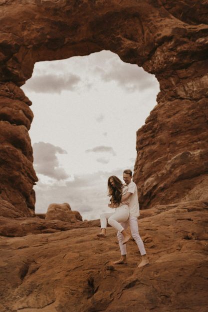 Sarah Hall Photography_Montrose Colorado Photographer_Moab Utah Photographer_Moab Engagement pics_Arches Photoshoot_Destination Engagement Photos, Destination Photographer, Moab Arches