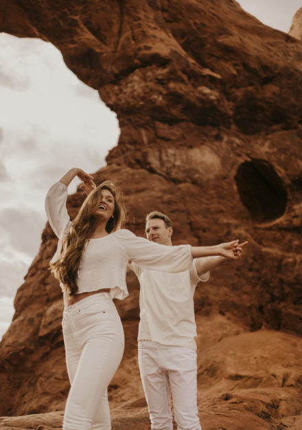 Sarah Hall Photography_Montrose Colorado Photographer_Moab Utah Photographer_Moab Engagement pics_Arches Photoshoot_Destination Engagement Photos, Destination Photographer, Moab Arches