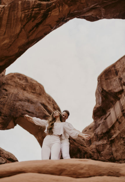 Sarah Hall Photography_Montrose Colorado Photographer_Moab Utah Photographer_Moab Engagement pics_Arches Photoshoot_Destination Engagement Photos, Destination Photographer, Moab Arches