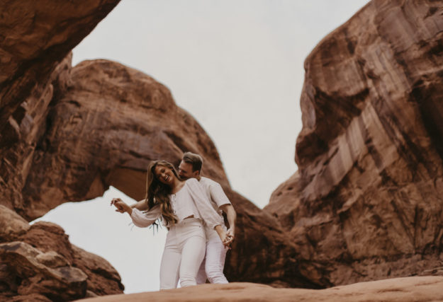 Sarah Hall Photography_Montrose Colorado Photographer_Moab Utah Photographer_Moab Engagement pics_Arches Photoshoot_Destination Engagement Photos, Destination Photographer, Moab Arches