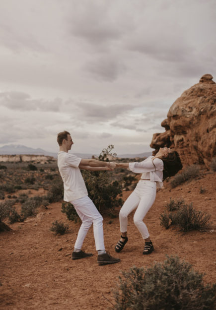 Sarah Hall Photography_Montrose Colorado Photographer_Moab Utah Photographer_Moab Engagement pics_Arches Photoshoot_Destination Engagement Photos, Destination Photographer, Moab Arches