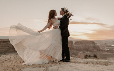 Megan & Kellet’s Lake Powell Elopement